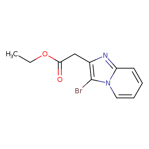 ethyl 2-{3-bromoimidazo[1,2-a]pyridin-2-yl}acetate
