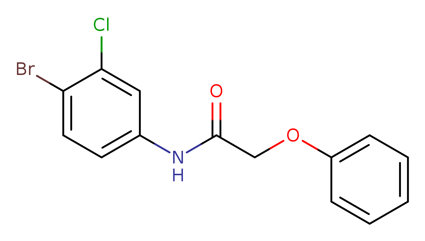 N-(4-bromo-3-chlorophenyl)-2-phenoxyacetamide