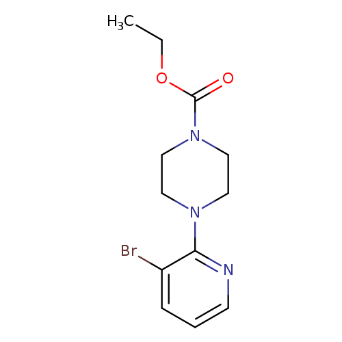 ethyl 4-(3-bromopyridin-2-yl)piperazine-1-carboxylate