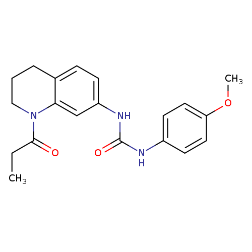 1-(4-methoxyphenyl)-3-(1-propanoyl-1,2,3,4-tetrahydroquinolin-7-yl)urea