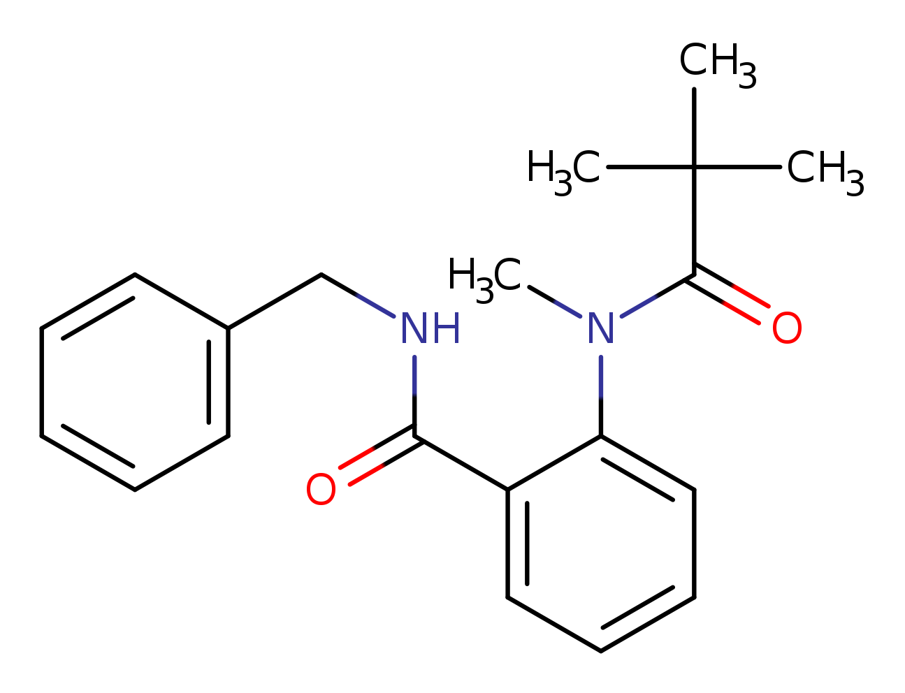 N-benzyl-2-[(2,2-dimethylpropanoyl)(methyl)amino]benzamide