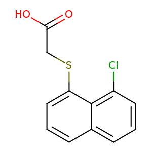 2-((8-Chloronaphthalen-1-Yl)Thio)Acetic Acid