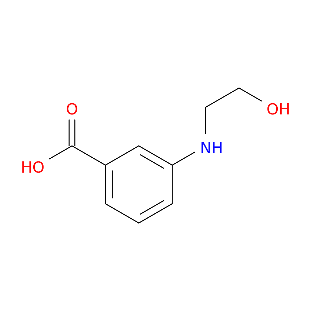 3-((2-Hydroxyethyl)Amino)Benzoic Acid
