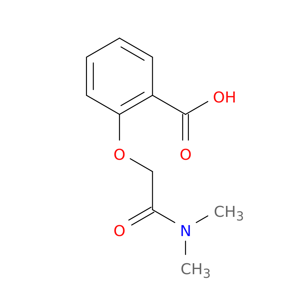 2-((Dimethylcarbamoyl)methoxy)benzoic acid