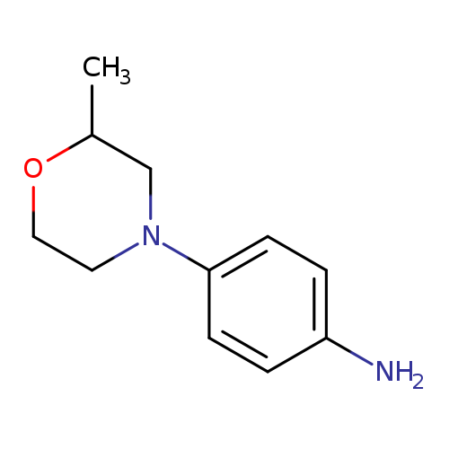4-(2-methyl-4-morpholinyl)benzenamine