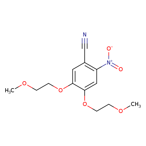 Benzonitrile, 4,5-bis(2-methoxyethoxy)-2-nitro-