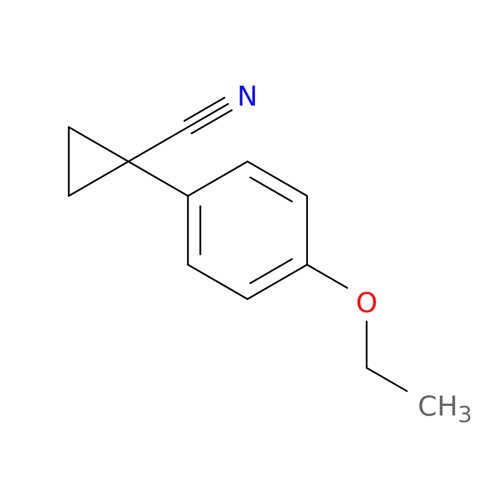 1-(4-Ethoxyphenyl)cyclopropanecarbonitrile