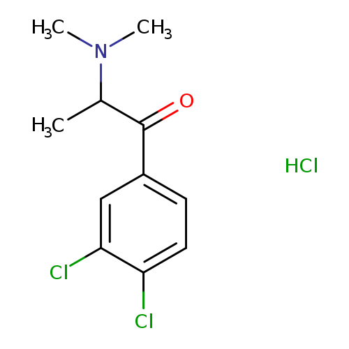 1-(3,4-dichlorophenyl)-2-(dimethylamino)propan-1-one,monohydrochloride