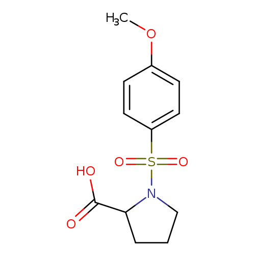 1-((4-Methoxyphenyl)sulfonyl)pyrrolidine-2-carboxylic acid