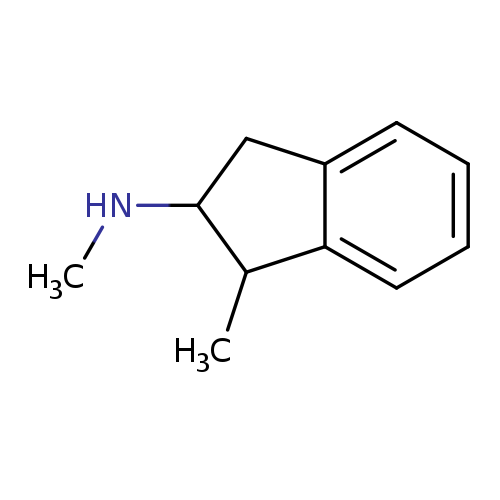 N,1-dimethyl-2,3-dihydro-1H-inden-2-amine,Mixtureofdiastereomers