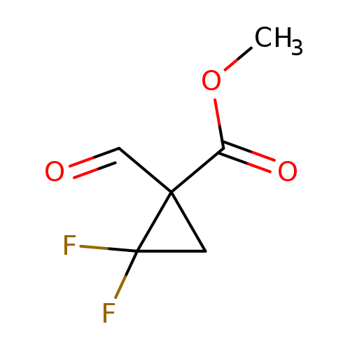 methyl 2,2-difluoro-1-formylcyclopropane-1-carboxylate