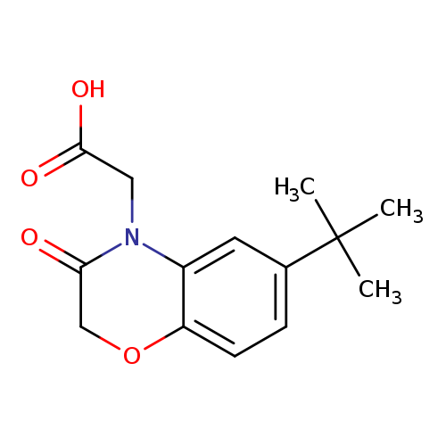 2-(6-(tert-Butyl)-3-oxo-2H-benzo[b][1,4]oxazin-4(3H)-yl)acetic acid