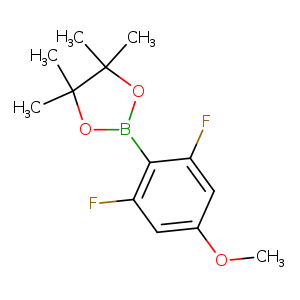 2-(2,6-Difluoro-4-methoxyphenyl)-4,4,5,5-tetramethyl-1,3,2-dioxaborolane