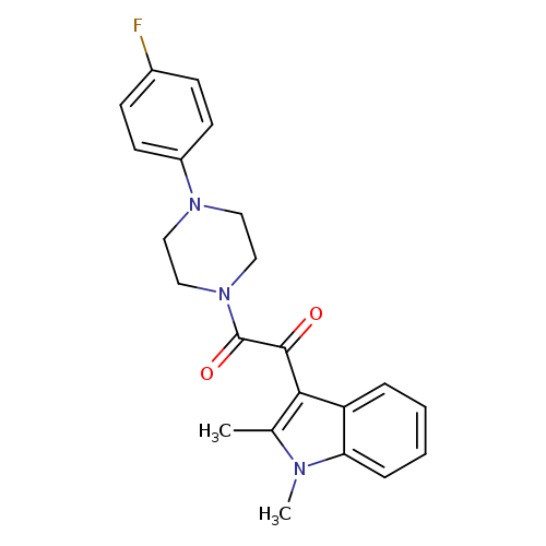 1-(1,2-dimethyl-1H-indol-3-yl)-2-[4-(4-fluorophenyl)piperazin-1-yl]ethane-1,2-dione