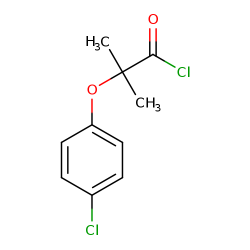 2-(4-Chlorophenoxy)-2-methylpropanoyl chloride