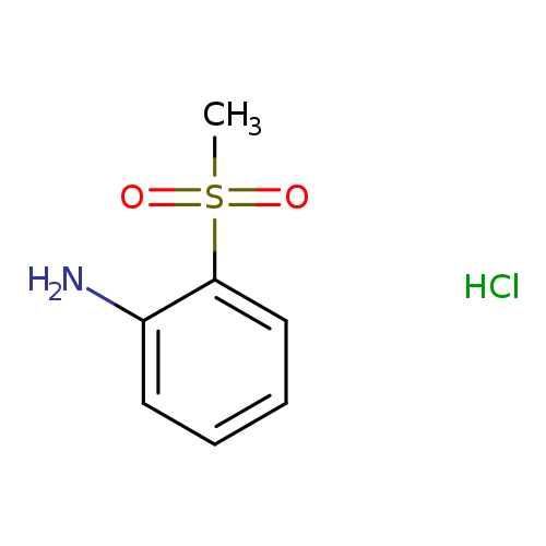 Benzenamine, 2-(methylsulfonyl)-, hydrochloride (1:1)