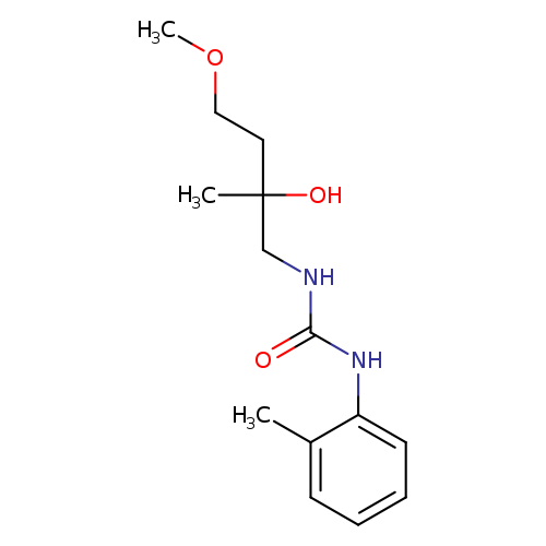3-(2-hydroxy-4-methoxy-2-methylbutyl)-1-(2-methylphenyl)urea