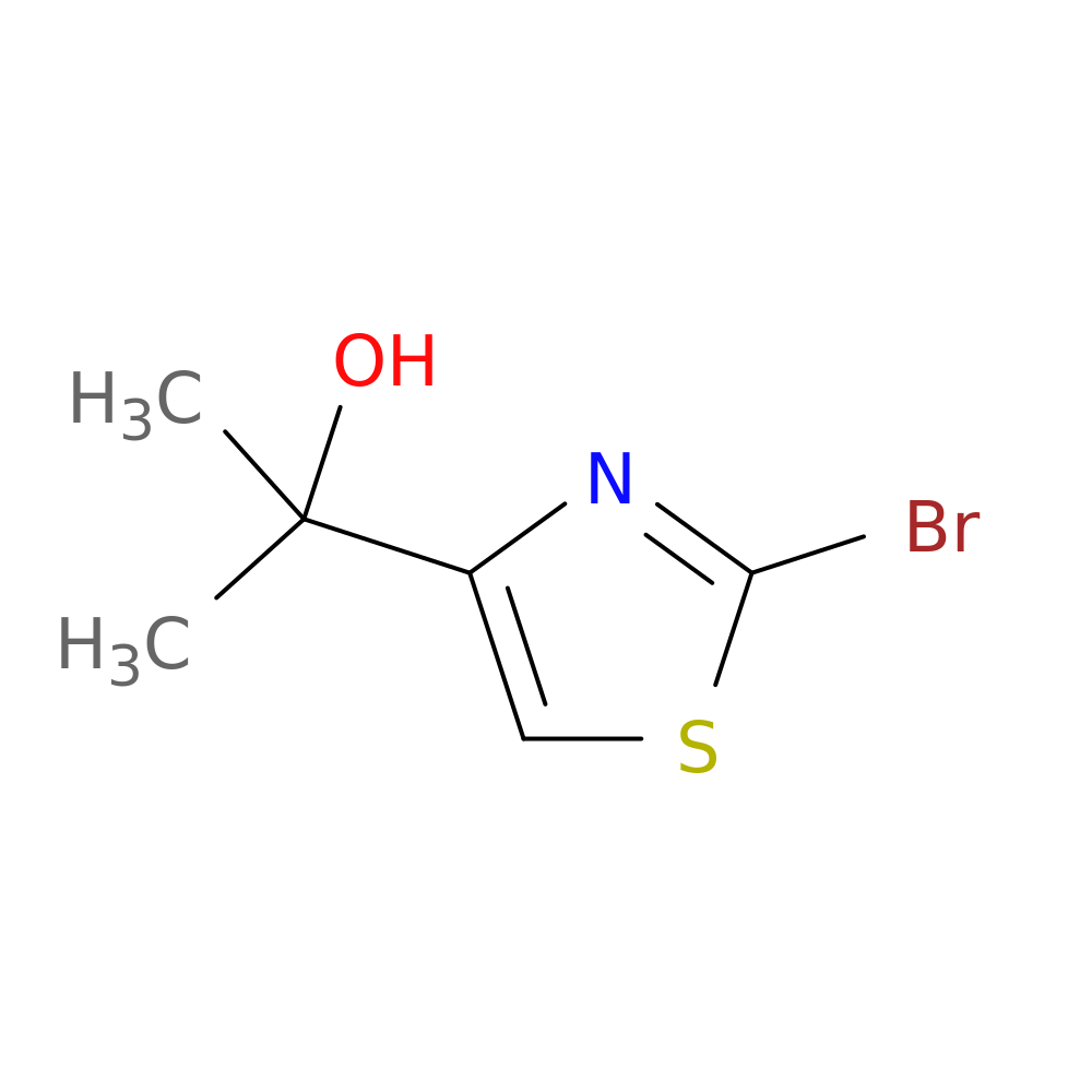2-(2-bromo-1,3-thiazol-4-yl)propan-2-ol