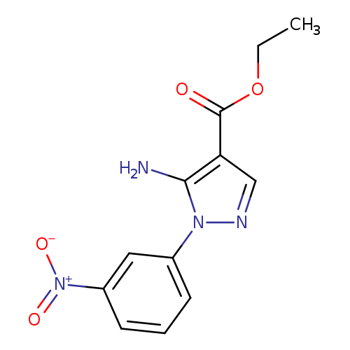 Ethyl 5-amino-1-(3-nitrophenyl)pyrazole-4-carboxylate