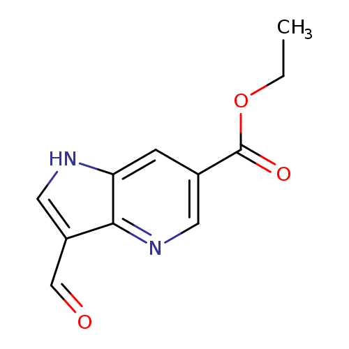 ethyl 3-formyl-1H-pyrrolo[3,2-b]pyridine-6-carboxylate