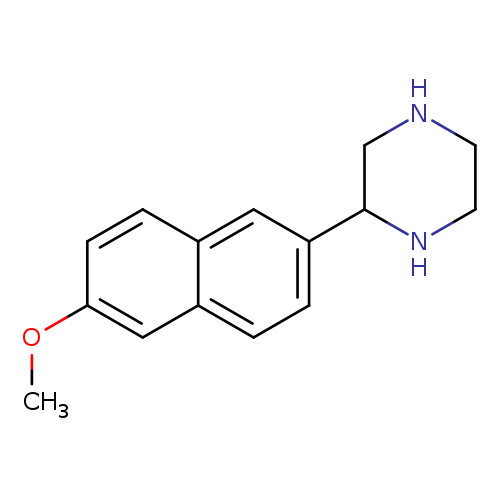 2-(6-Methoxynaphthalen-2-yl)piperazine