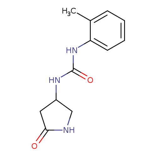 1-(2-methylphenyl)-3-(5-oxopyrrolidin-3-yl)urea