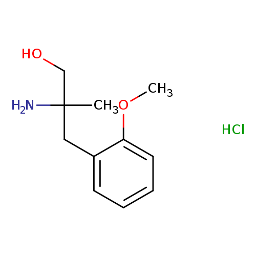2-amino-3-(2-methoxyphenyl)-2-methylpropan-1-ol hydrochloride