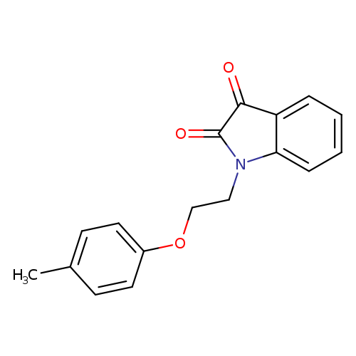 1-[2-(4-methylphenoxy)ethyl]-1H-indole-2,3-dione