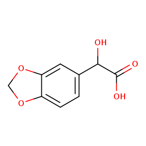 1,3-Benzodioxole-5-acetic acid, α-hydroxy-