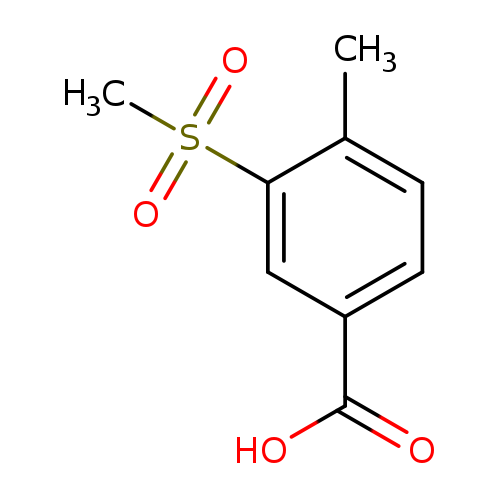 4-Methyl-3-(methylsulfonyl)benzoic acid
