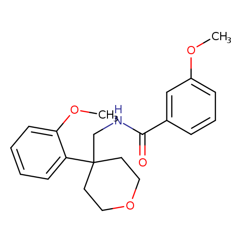 3-methoxy-N-{[4-(2-methoxyphenyl)oxan-4-yl]methyl}benzamide