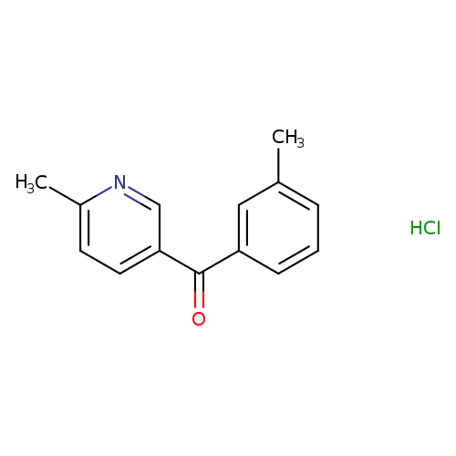2-methyl-5-(3-methylbenzoyl)pyridinehydrochloride