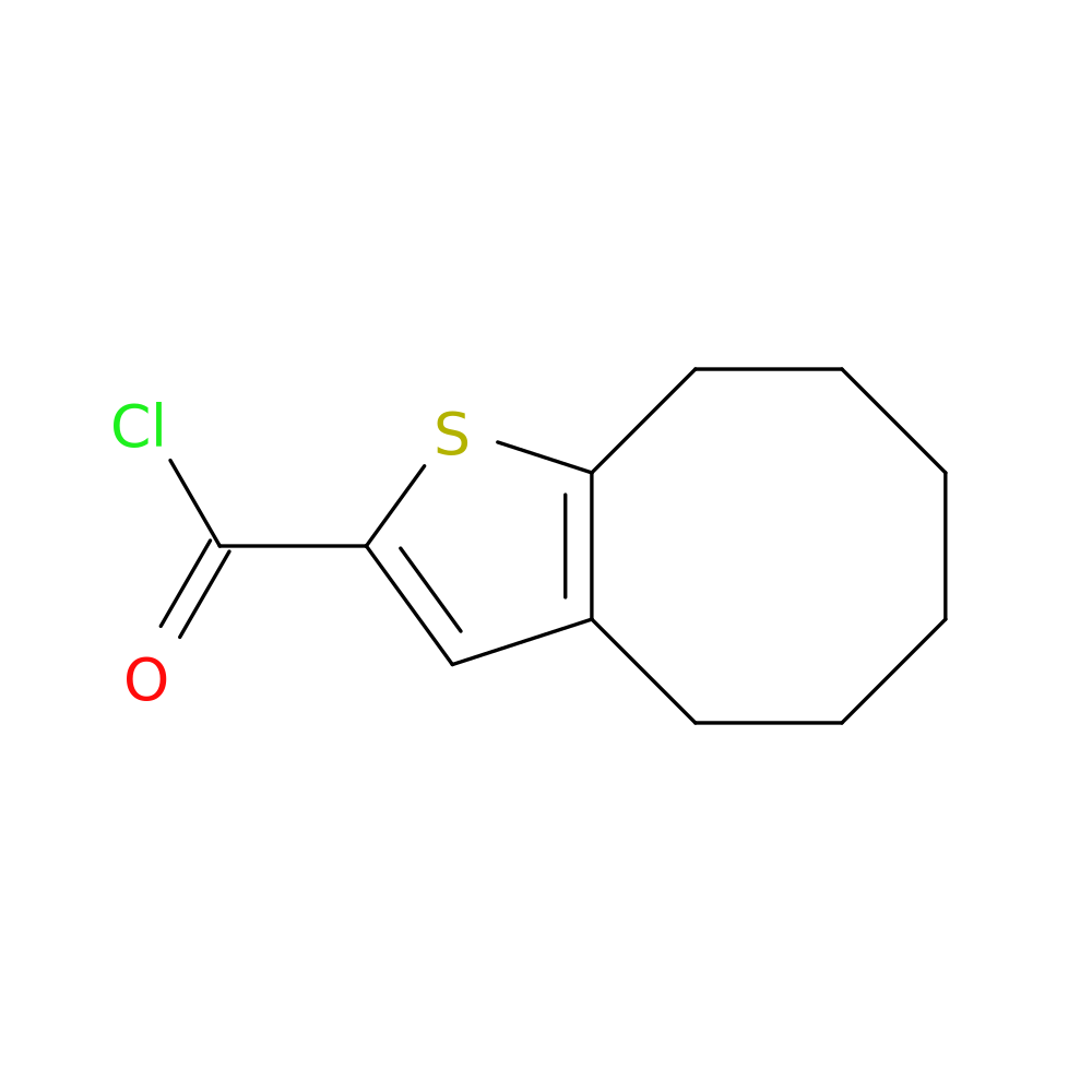 4,5,6,7,8,9-Hexahydrocycloocta[b]thiophene-2-carbonyl chloride