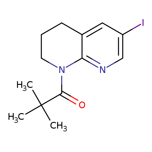 1-(6-Iodo-3,4-dihydro-2h-[1,8]naphthyridin-1-yl)-2,2-dimethyl-propan-1-one