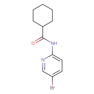 N-(5-bromo-2-pyridinyl)cyclohexanecarboxamide