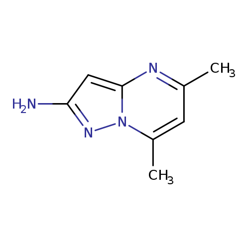 Pyrazolo[1,5-a]pyrimidin-2-amine, 5,7-dimethyl-