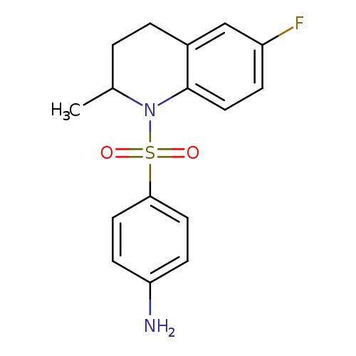 4-[(6-Fluoro-2-methyl-3,4-dihydroquinolin-1(2h)-yl)sulfonyl]aniline