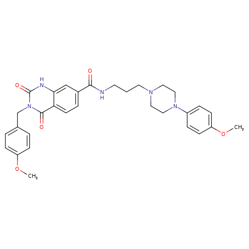 3-[(4-methoxyphenyl)methyl]-N-{3-[4-(4-methoxyphenyl)piperazin-1-yl]propyl}-2,4-dioxo-1,2,3,4-tetrahydroquinazoline-7-carboxamide
