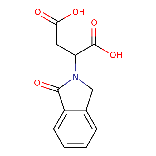 2-(1-oxo-2,3-dihydro-1H-isoindol-2-yl)butanedioic acid