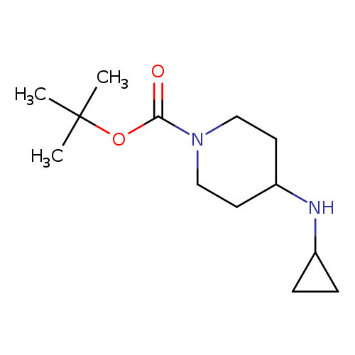1-Piperidinecarboxylic acid, 4-(cyclopropylamino)-, 1,1-dimethylethyl ester