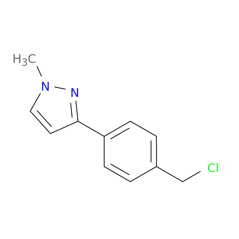 3-[4-(Chloromethyl)phenyl]-1-methyl-1h-pyrazole