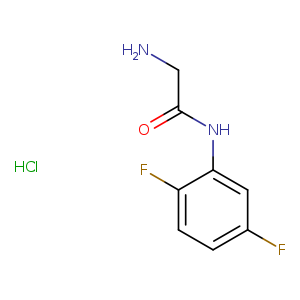 N~1~-(2,5-difluorophenyl)glycinamide hydrochloride