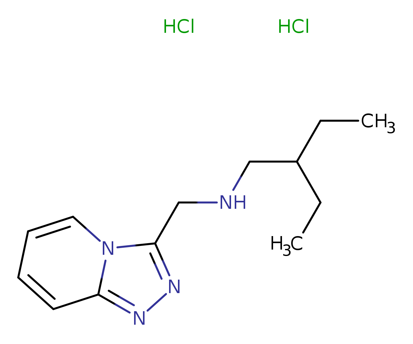 (2-ethylbutyl)({[1,2,4]triazolo[4,3-a]pyridin-3-yl}methyl)amine dihydrochloride