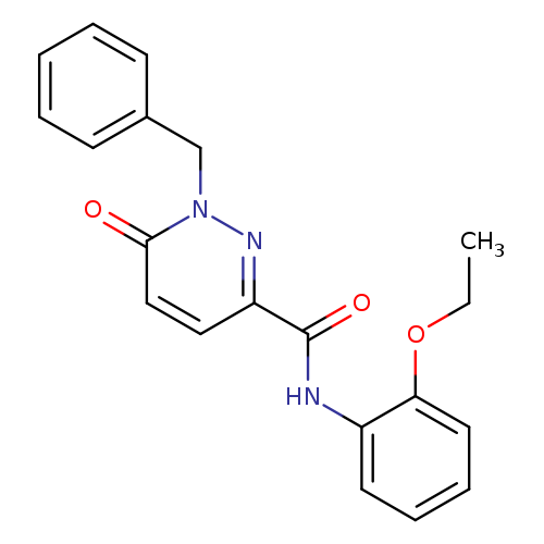 1-benzyl-N-(2-ethoxyphenyl)-6-oxo-1,6-dihydropyridazine-3-carboxamide