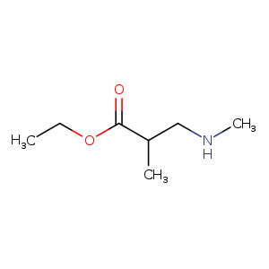 Ethyl 2-methyl-3-(methylamino)propanoate