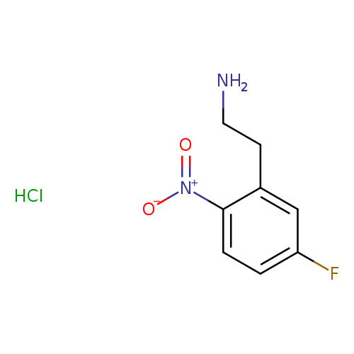 2-(5-fluoro-2-nitrophenyl)ethan-1-amine hydrochloride