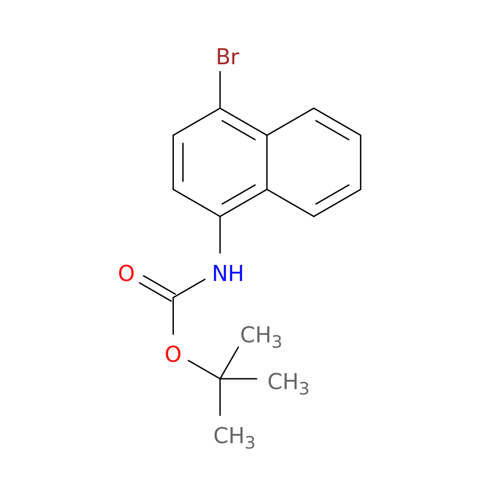 1-Boc-Amino-4-bromonaphthalene