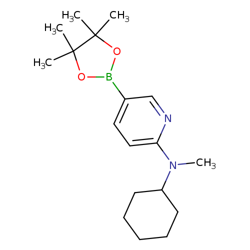 N-Cyclohexyl-N-methyl-5-(4,4,5,5-tetramethyl-1,3,2-dioxaborolan-2-yl)pyridin-2-amine