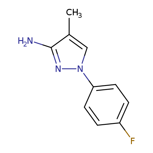 1-(4-fluorophenyl)-4-methyl-1H-pyrazol-3-amine