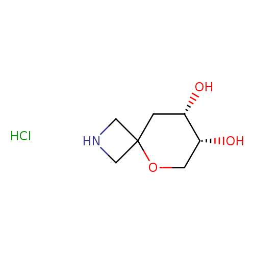 rac-(7R,8S)-5-oxa-2-azaspiro[3.5]nonane-7,8-diolhydrochloride,cis